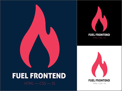 Fuel Frontend Branding branding flame frontend