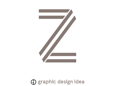 letter "Z" branding design font icon illustration letter logo typography vector