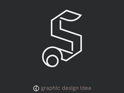 letter "S" branding design font illustration letter logo typography vector