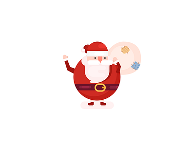 Fatherchristmas christmas illustration newyear red santa