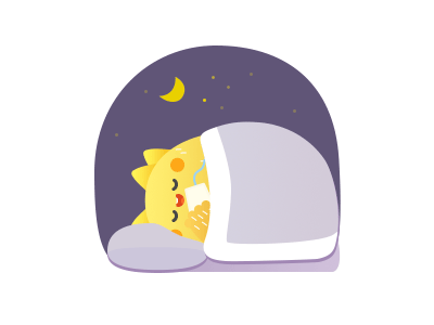 Goodnight emoji