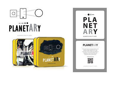 planetARy - augmented reality cards ar augmentedreality branding design planets