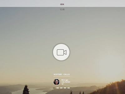 UBIK app ubik ui uidesign video
