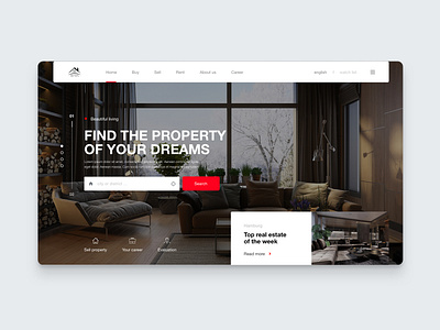 Real Estate Search branding branding design design germany guideline hamburg interfacedesign landingpage landingpagedesign real estate responsive responsive website search ui uidesign uidesigner uiux usability webdesign