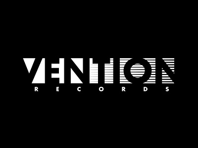 VENTION berlin design dub dubtechno logo record vinyl