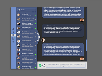 Daily Ui day#13 - Direct Messaging