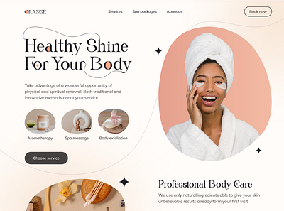 Spa & Beauty Salon Concept beauty figma salon spa ui