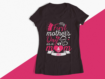 MOM T SHIRT DESIGN design designer mahabub graphic design illustration logo shirt t shirt t shirt design tee teeshirt typography