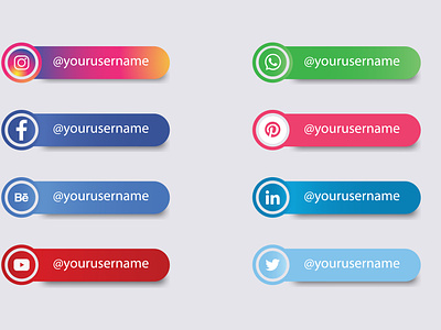 Social Media Logo Set FREE DOWNLOAD