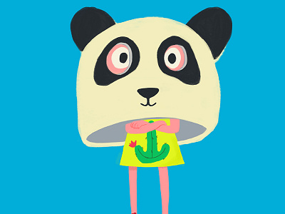 Panda head & Murs comic creative digital kids webcomic