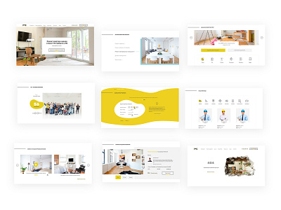 RiS/ site building clean foreman repair site site design team web white white background yellow