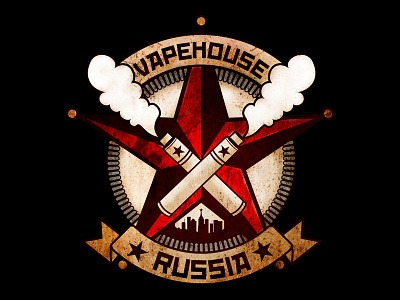 Vape House Russia cloud logo russia star vape vapehouse vapelife vapeshop vapor