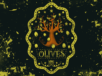 Olives label