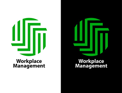 Workplace Management Logo brand identity branding design graphic design indonesian logo logo design branding