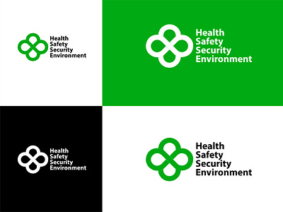 Logo Health Safety Security Environment brand identity design graphic design graphic designer hse illustration indonesian logo logo design branding