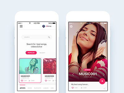 Music app