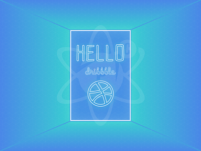 Dribbble branding design hellodribble illustration logo minimal ui ux vector