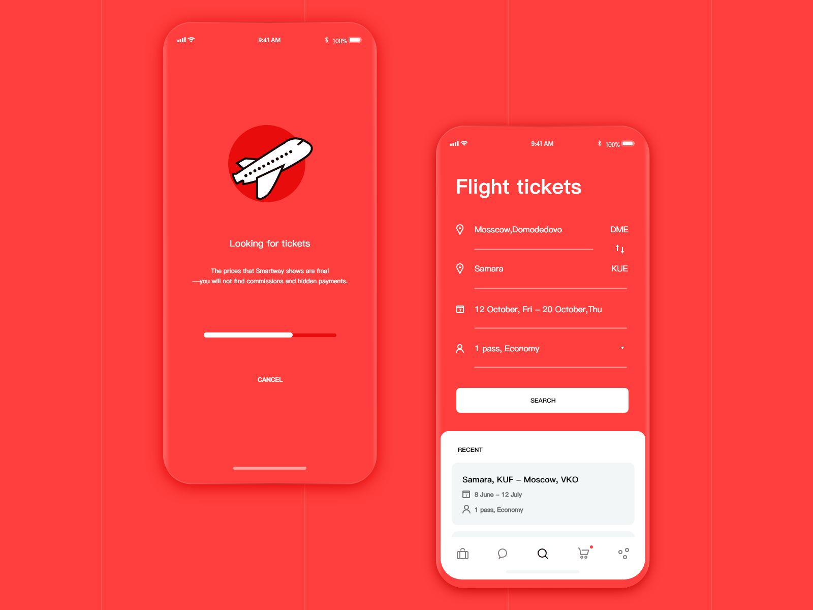 The flight schedule by WuLP on Dribbble