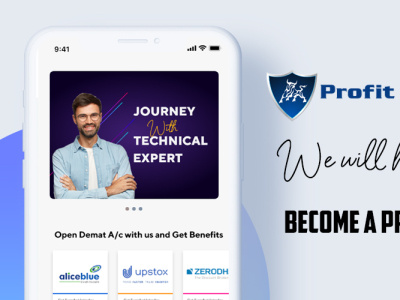 Profit Trader Telugu Mobile App UX/UI