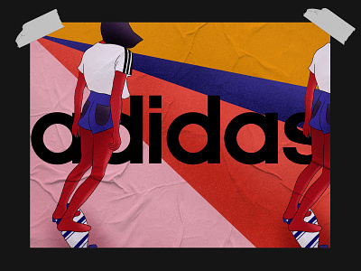 fysiek Berekening Wereldwijd Illustration Digital Art Adidas designs, themes, templates and downloadable  graphic elements on Dribbble
