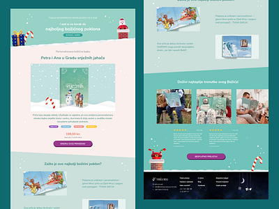 Tvornica snova children book clean layout minimalism product page web webdesign website