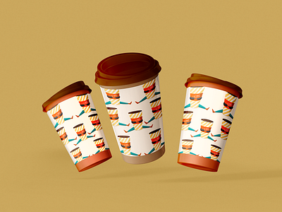 Coffee. branding clean coffee design digital art digitalillustration illustration minimalism