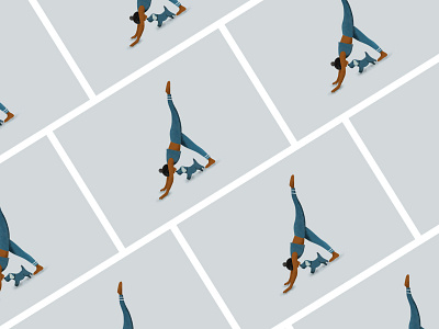 Yoga. branding clean design digital art digitalillustration illustration minimalism ui yoga