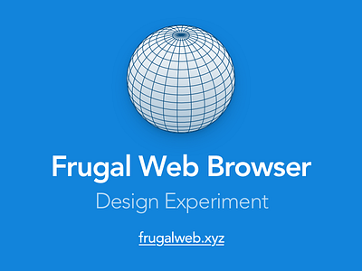 Frugal Web Browser