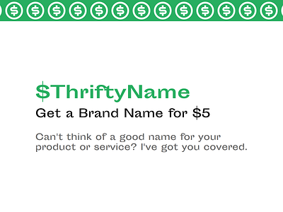 Introducing ThriftyName