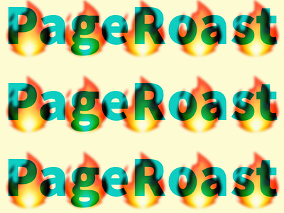 Just Launched: PageRoast