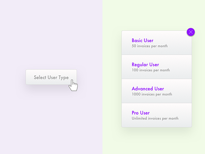 Select User Type