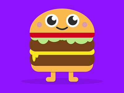 Burger Break art burger cartoon children book children illustration cute food hamburger illustration illustrator