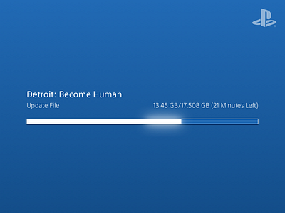 PS4 Download UI