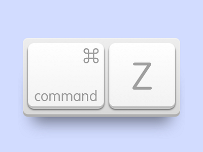 Undo Keyboard app apple command icon ios keyboard shadow ui ux