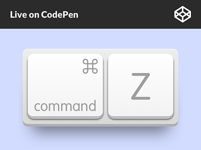 Undo Keyboard (CodePen)