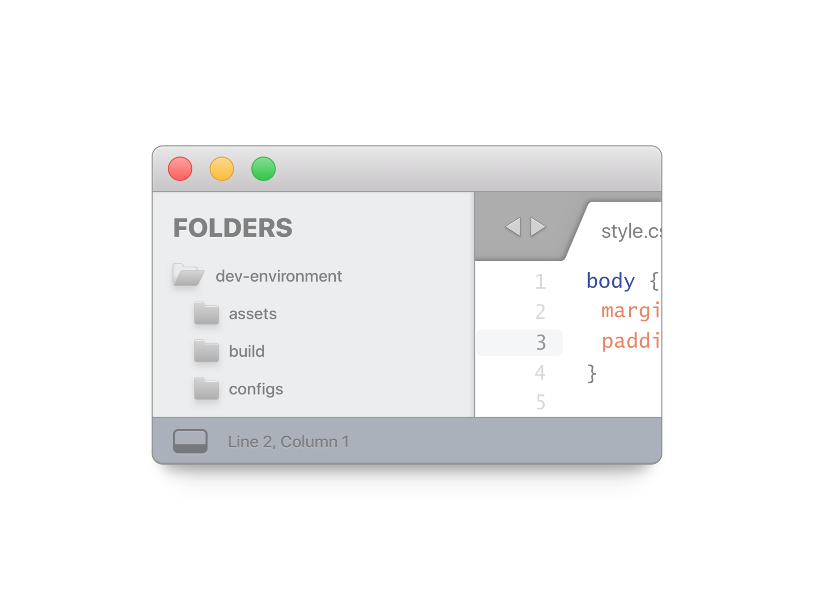 Sublime Default Theme Rework by tdarb on Dribbble