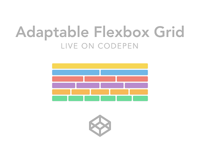 Adapable Flexbox Grid codepen column css flexbox grid grid layout html layout responsive rows