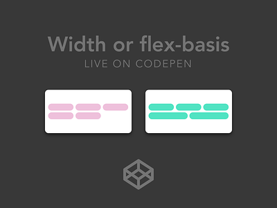 Width or flex-basis card codepen css css grid demo flex flexbox float html layout ui width