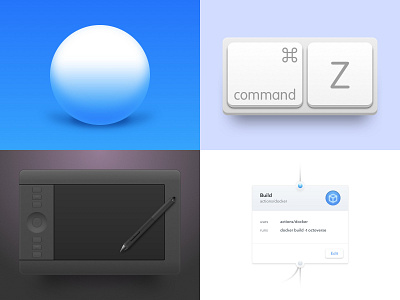 Top 4 of 2018 2018 depth dribbble shadow sketch skeumorphic ui