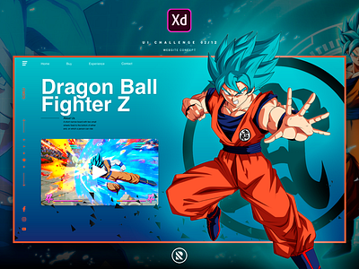 DragonBall Fighter Z - UI animation app design dragon ball game game app games illustration jogos mobile ui uichallange uidesign ux uxdesign visual webdesign website