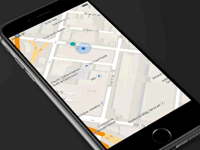 Valet on Demand - Zirx animation app apple gif iphone lyft mobile uber ui