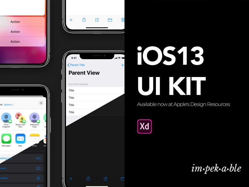 ios 13 download for adobe xd
