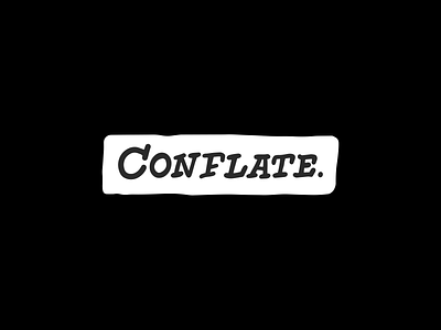 Conflate logo