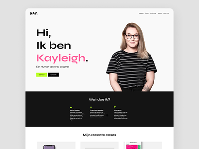 New portfolio branding dailyui design header homepage menu portfolio ui ux visual design webdesign website