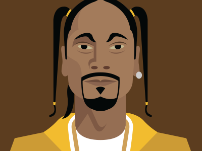 Snoop hiphop illustration portrait rap