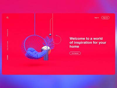 HomeDecor - Landing Page