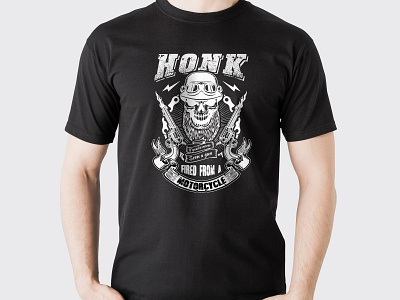 Motorcycle t shirt design