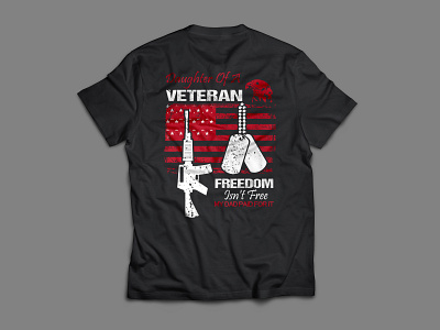 daughter of a veteran american armed forces veteran t shirt custom t shirt daughter of veteran graphic design illustrator illustrator cc merchandise t shirt t shirt design t shirt designer tshirt vector veteran t shirt veteran t shirt design bundle veterna veterns