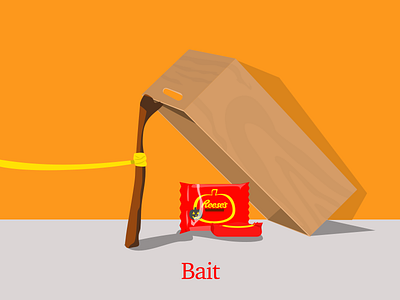 Bait - Day 3 - Vectober digital illustration doodleart illustration inktober sketch vectober vectober2019 vector