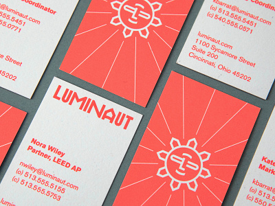Luminaut Business Cards